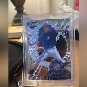 Rookie Roy Halladay- Blue Jays Baseball Card